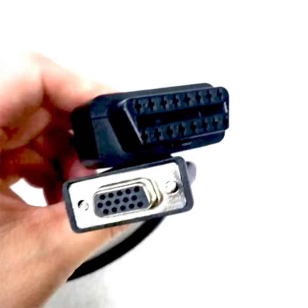 15Pin to 16Pin OBD Cable for Launch X431 Auto Diagnostic Main Cable 15PIN to 16PIN Conversion Cable Adapter