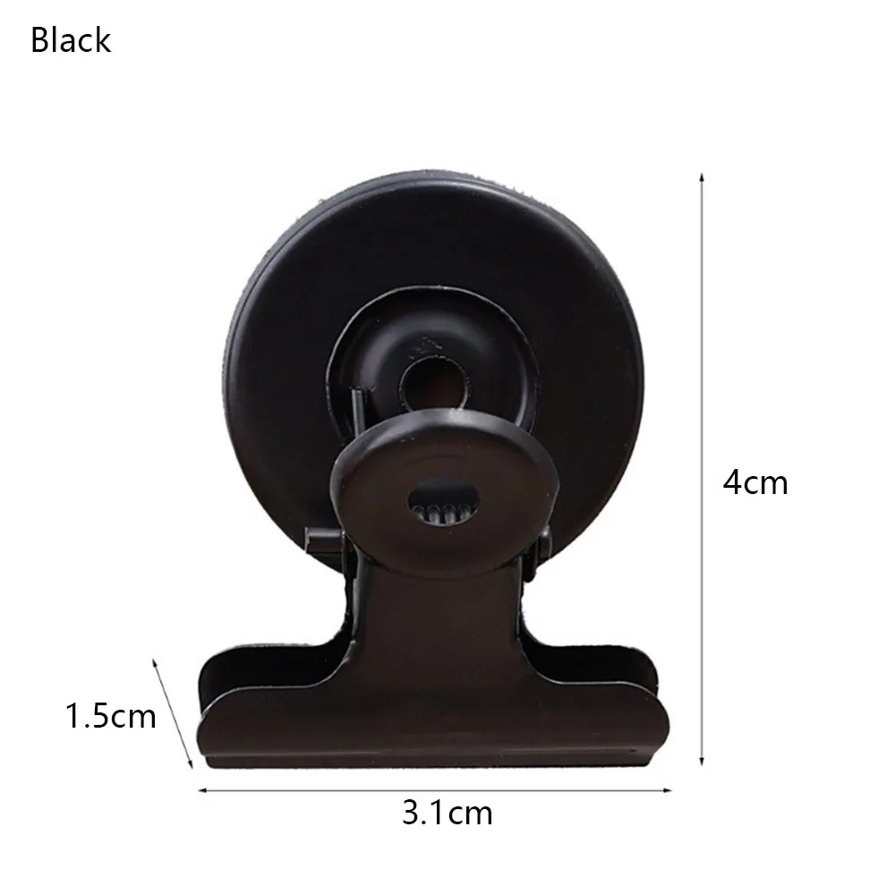 Nieuwe Multifunctionele Ronde Magnetische Clips Duurzame Metalen Koelkast Magnetische Clip Multifunctionele Memo Note Clip