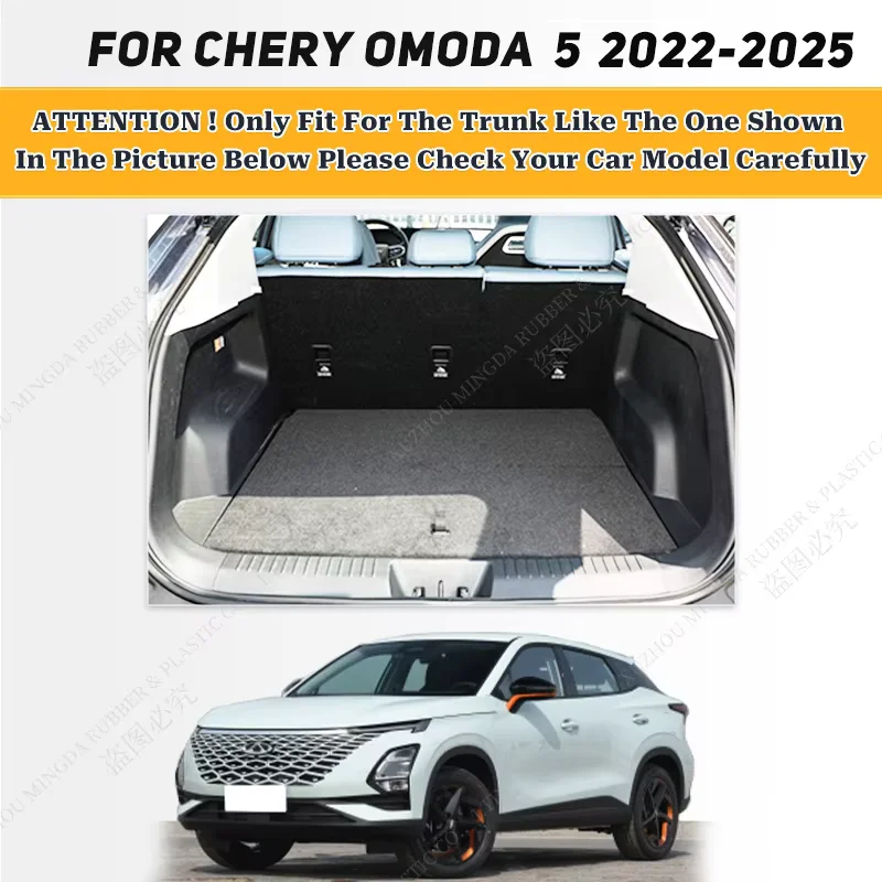 For Chery Omoda 5 C5 5-seat 2025 2024 2023 2022 Car Floor Mats Car Trunk Mat Custom Auto Foot Pads Cover Interior Accessories