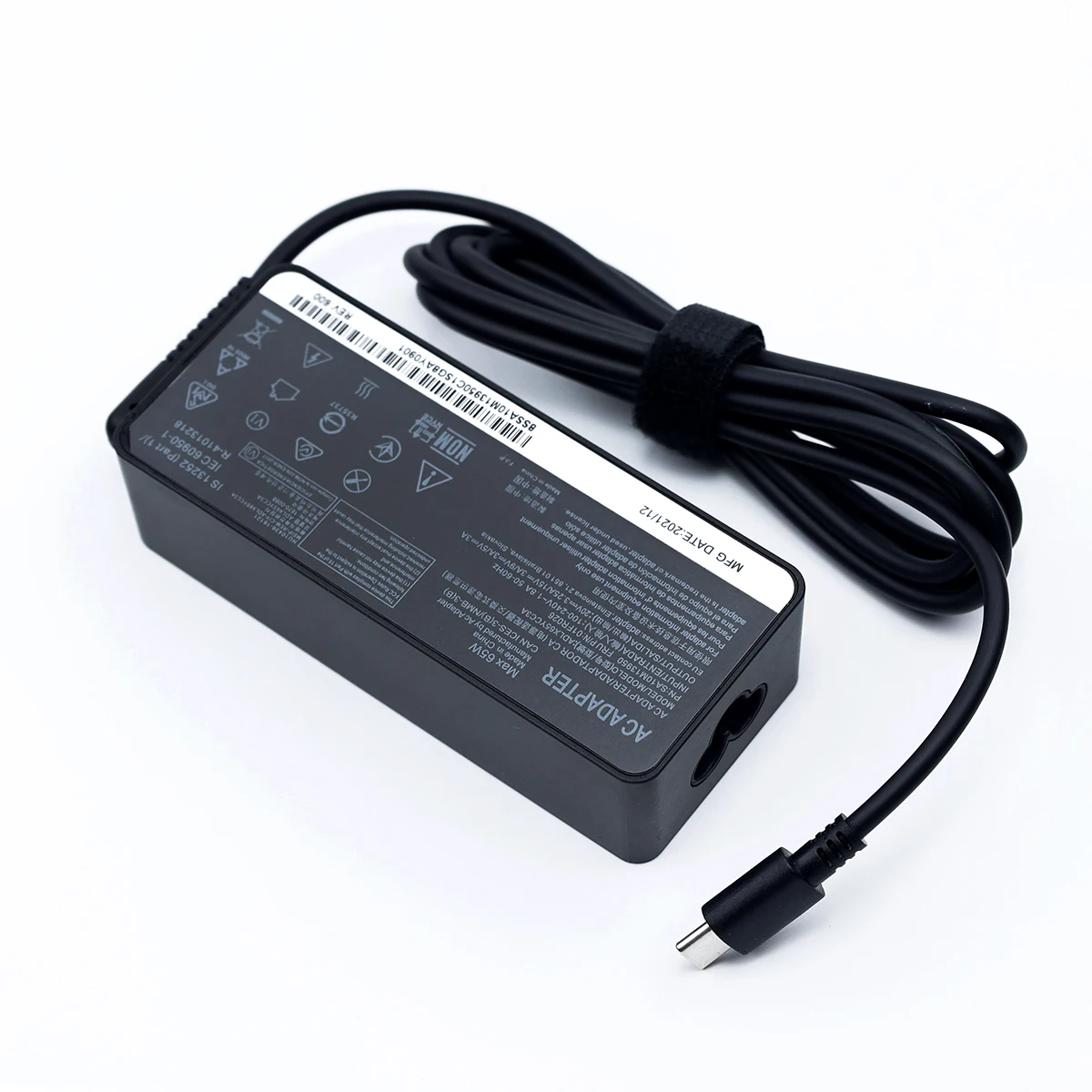 20V 3.25A 65W USB Type-C AC Laptop Power Adapter Charger For Lenovo Thinkpad X1 Carbon Yoga X270 X280 T580 P51 P52s E480 E470 S2