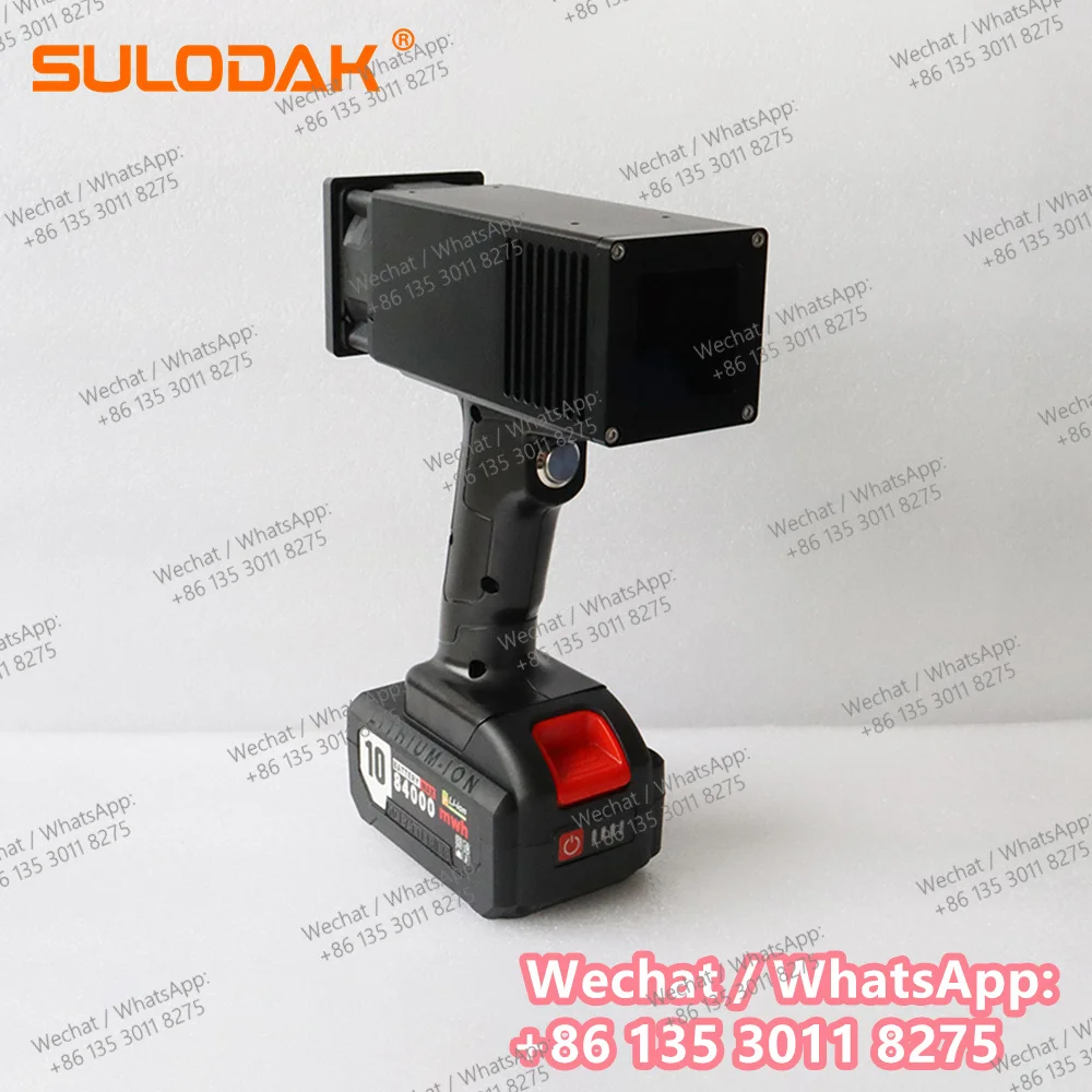 كشف طلاء السيارات منطقة تالفة الخدش قابلة للشحن 100 واط الأشعة فوق البنفسجية LED مصباح 36nm مع مرشح أسود وقت العمل 75 دقيقة