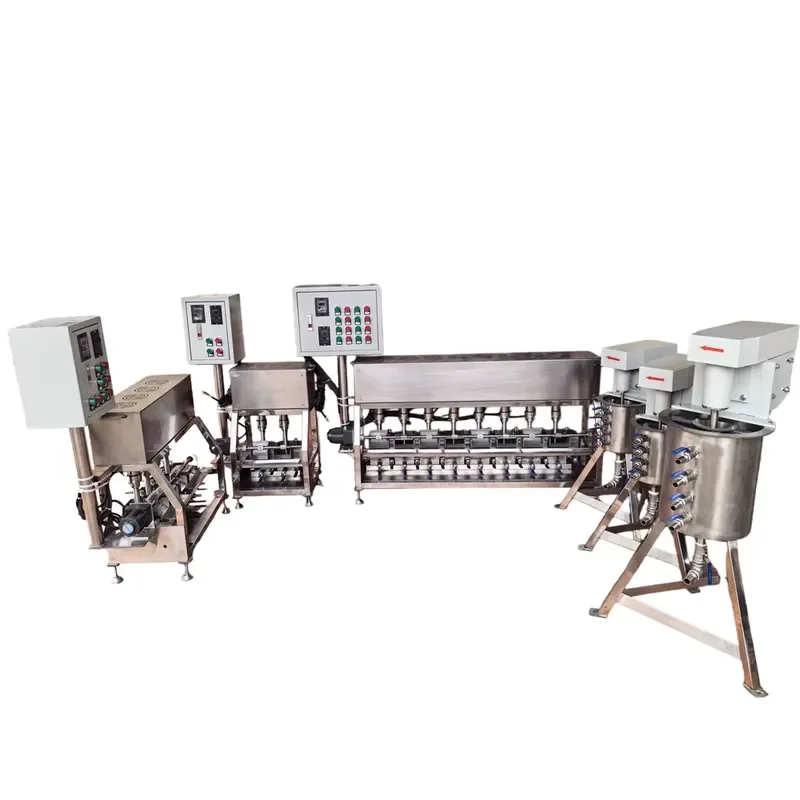 i Laboratory Mini Closed-Circuit Multi-Tank Flotation Machine for Ore Beneficiation Test Small Scale Mineral Flotation