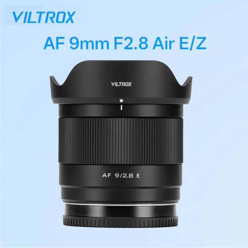 Объектив VILTROX AF 9 мм F2.8 Air Prime APS-C Сверхширокоугольный объектив с большим диафрагмой и автофокусом для камеры Nikon Z Sony E Fuji X