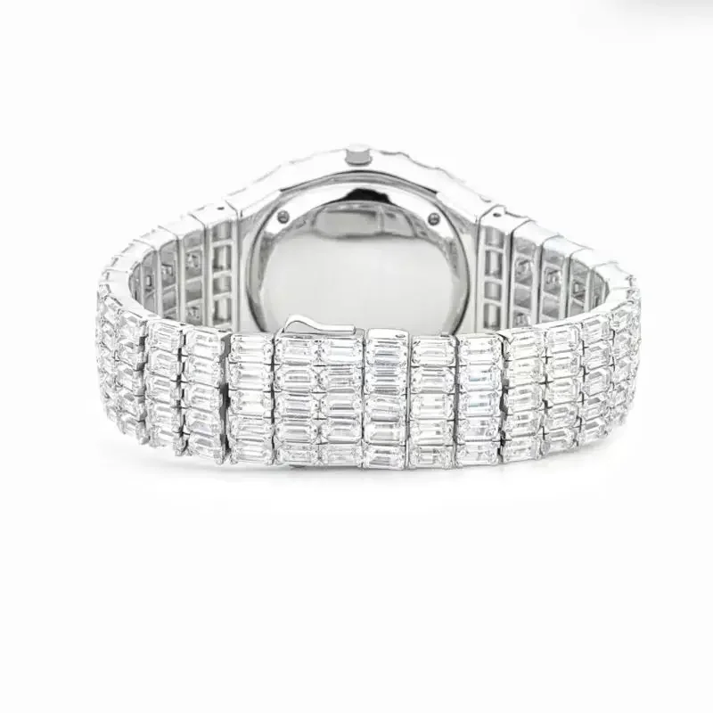 ZOCA Luxury Replica Full Diamond Watch for Woman Quartz Watches for Wrist