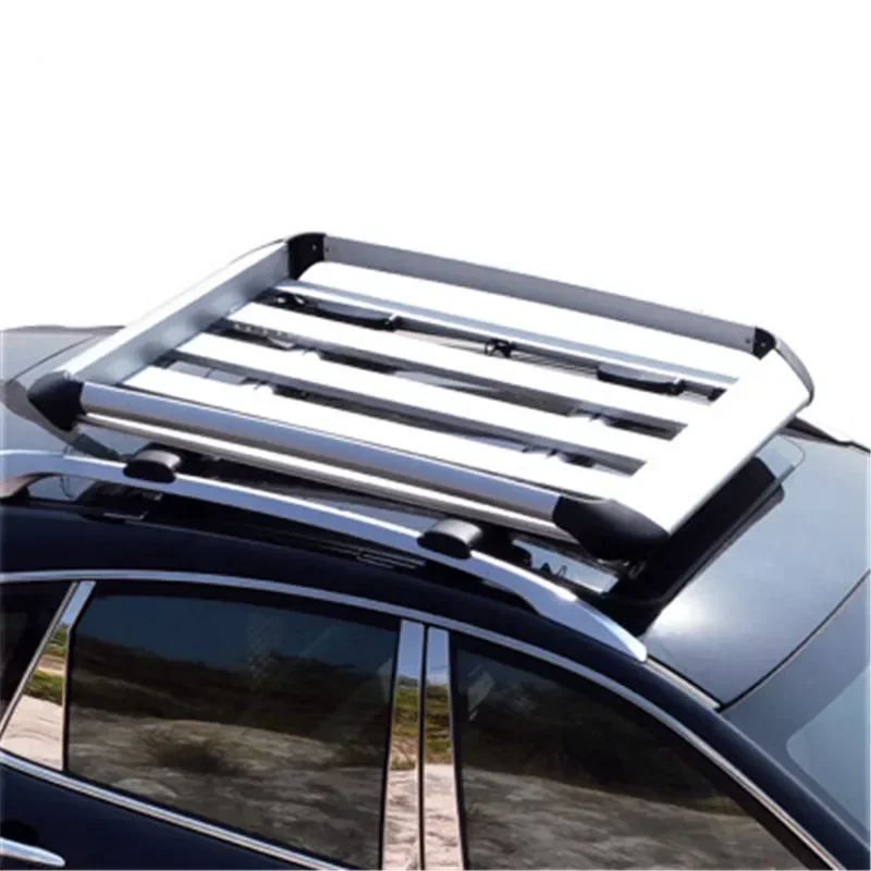 Car styling for Sportage Sportager X-TRAIL Qashqai Outlander ASX Cross Tucson Thicken Aluminum alloy SUV car roof luggage box