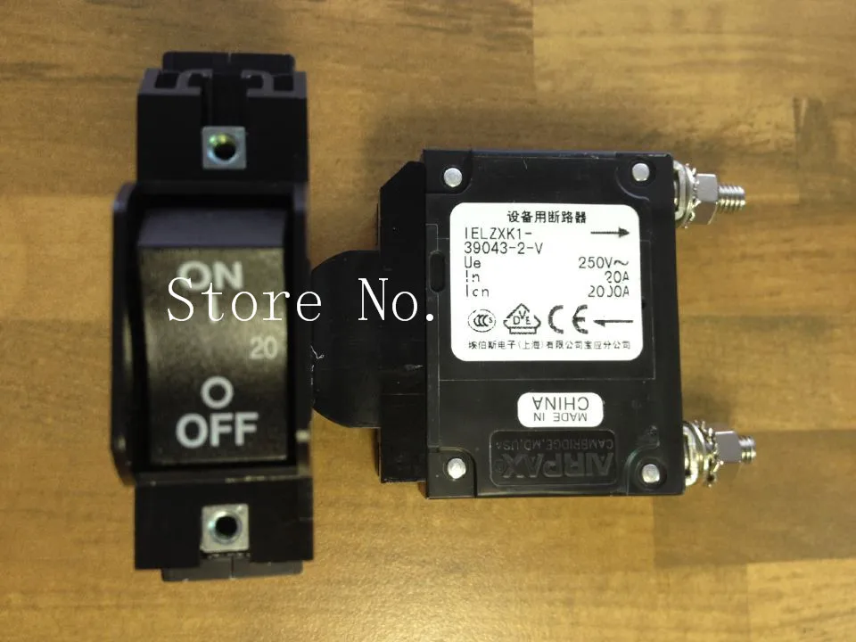 [ZOB] 20A250V circuit breakers for the United States AIRPAX Ebers IELZXK1-39043-2-V equipment  --12pcs/lot