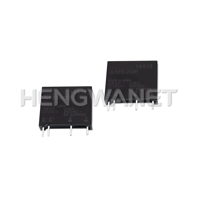 1Pcs 5V 12V 24V G3MB-202P DC-AC Solid State Relay Module G3MB 202P PCB SIP SSR AC 240V 2A Snubber Circuit Resistor Relay Switch