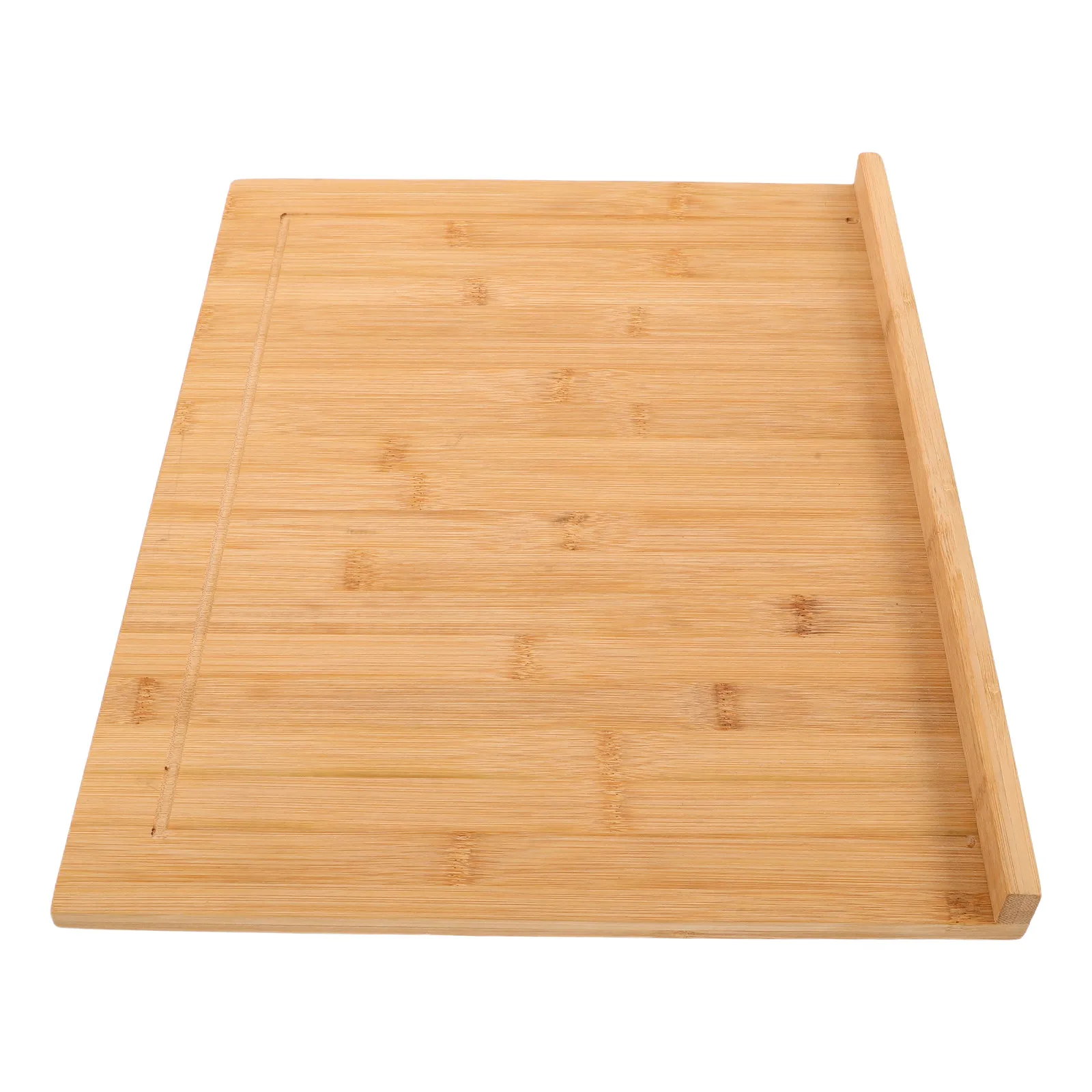 Natural Bamboo Extra Large Cutting Board Sink-Compatible Chopping Board Beige Durable Board For Kitchen Meal And Cooking Tasks