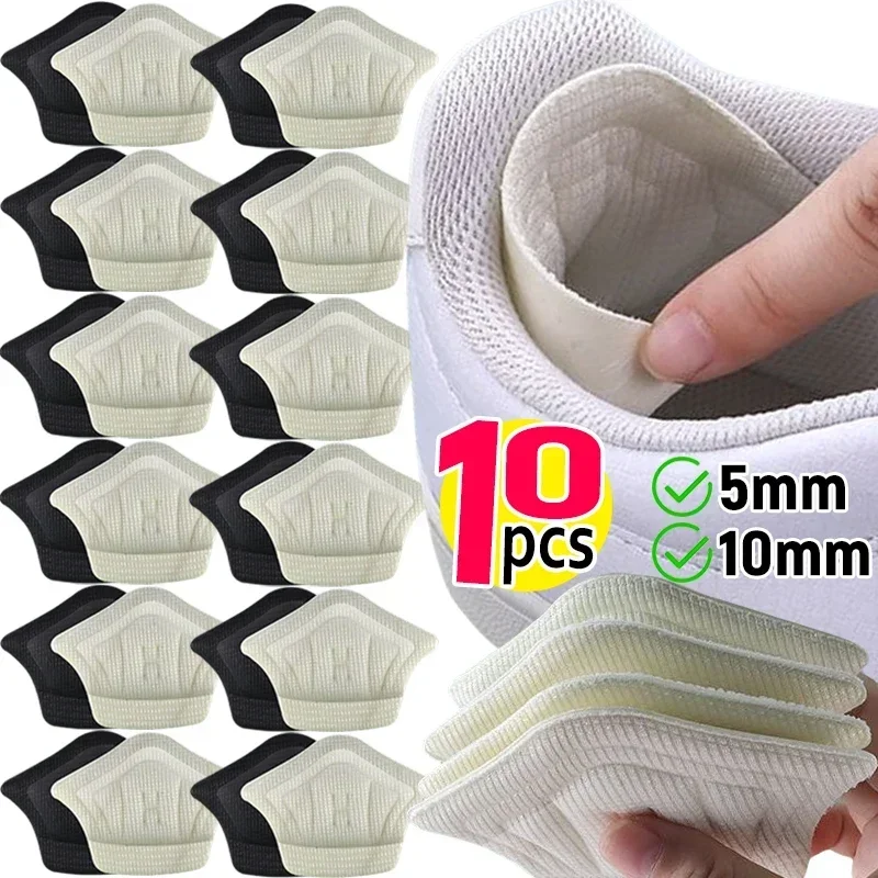 2-10pcs Heel Insoles for Feet Patch Heel Pads for Sports Shoes Adjustable Size Non-slip Shoe Pad Heel Protector Back Sticker