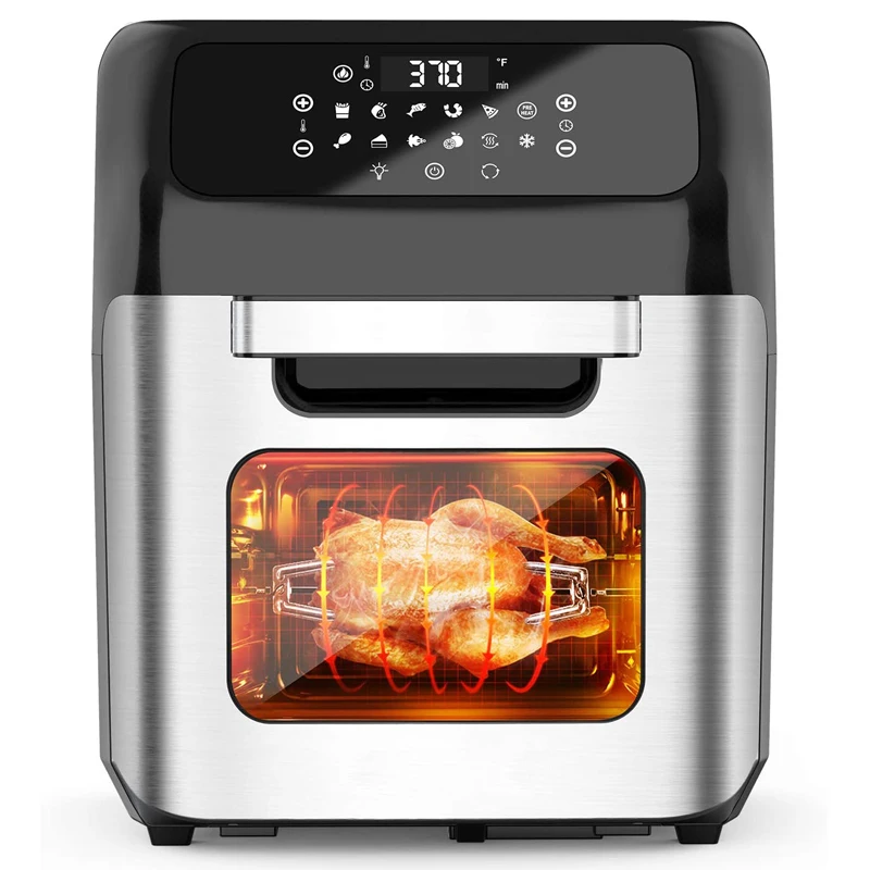 

12L Electric Large Digital Air Fryer Oven Rotisserie Dehydrator Oilless Cooker Multi-function Air Fryer 12 liter Toaster