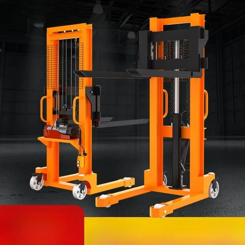 for Forklift Manual Hydraulic Truck 1 Ton 2 Ton Stacker Electric Lift Truck Earth Cattle Small Forklift