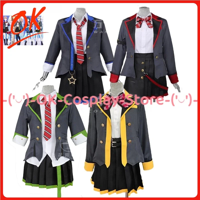 

[На заказ] Tenma Saki Hoshino Ichika Hinomori Shiho Mochizuki Honami Косплей Костюм Проект Sekai Аниме Костюм Для Ролевых Игр Униформа