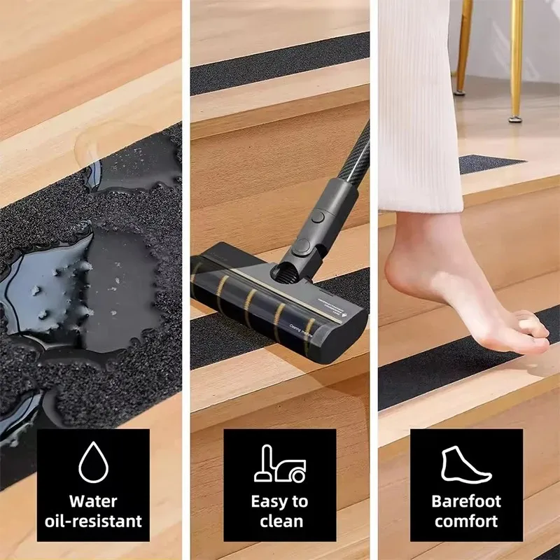 self-adhesive staircase anti-slip tape sticky carpet mats non-slip floor door mat pad stair protection