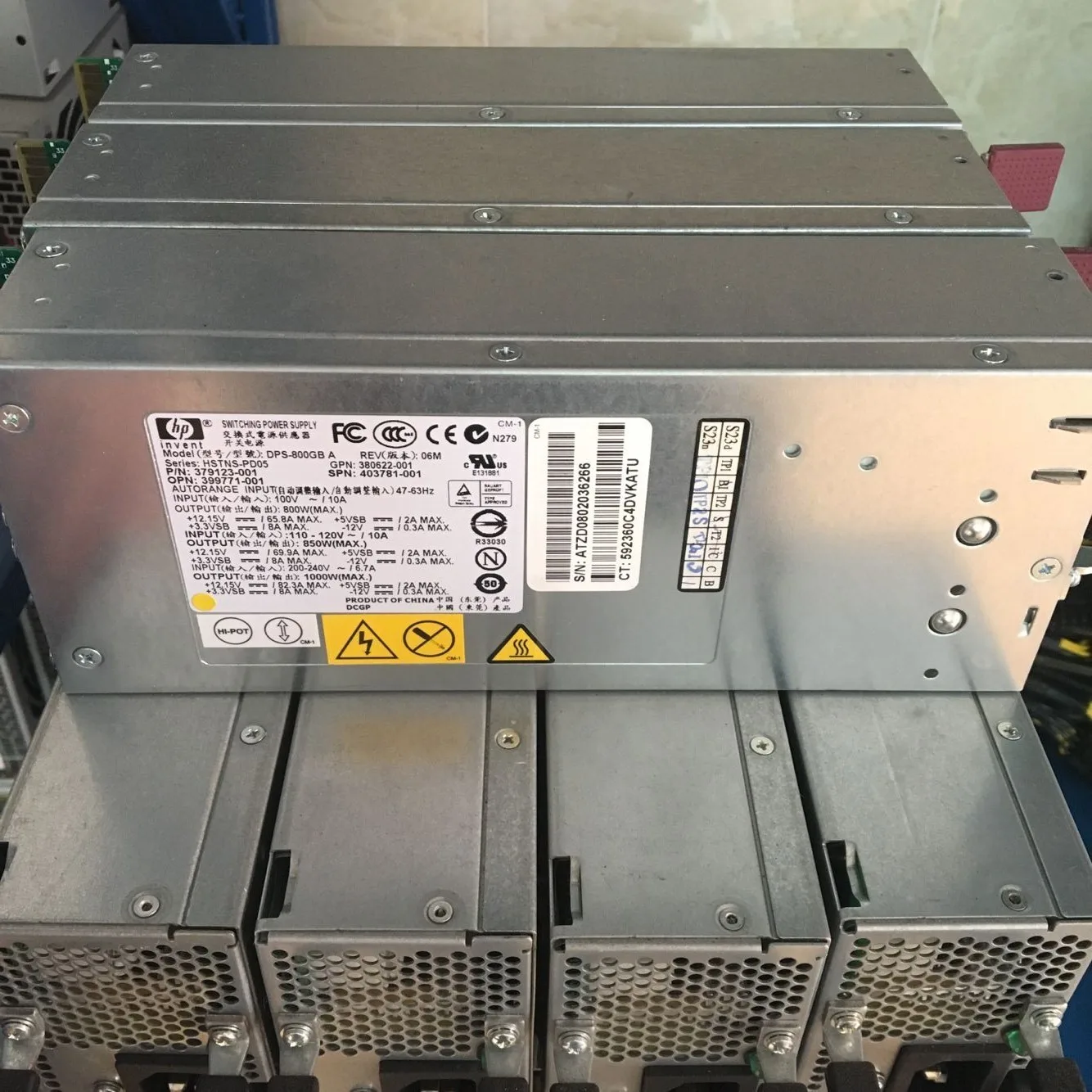 

Original newHP genuine boxed DL380G5 power supply DPS-800GB A,379123-001,403781-001