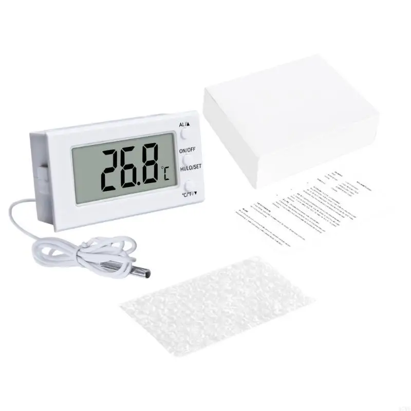 긴 프로브가있는 37me 온도가 높은 저온 경보 -50 ~ 100 ℃/-50 ~ 300 ℃