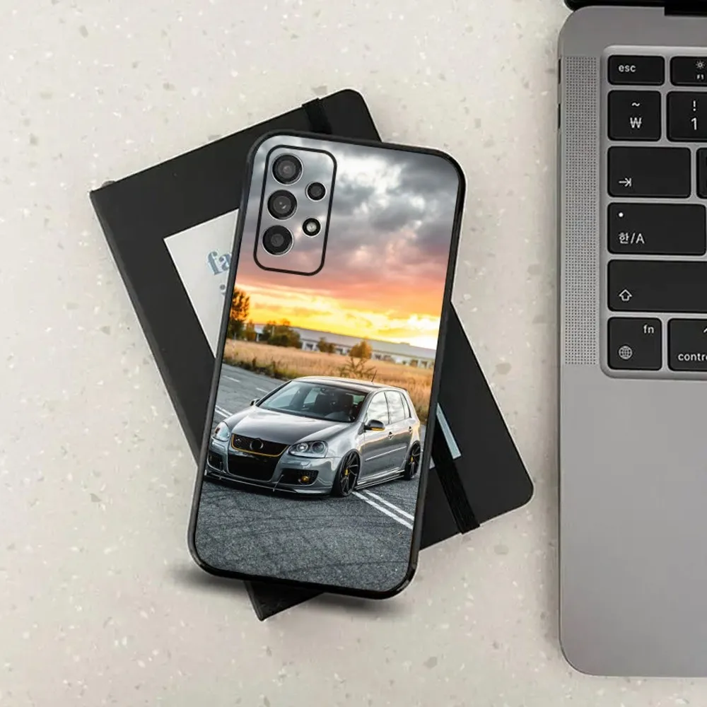 G-Golf-G-GTI Car Phone Case For Samsung Galaxy A13,A21s,A22,A31,A32,A52,A53,A71,A80,A91 Soft Black Cover