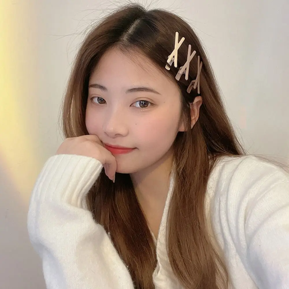 

Color Metal Hair Side Clips Braided Hair Clips New Headwear Small Duckbill Clips Girls Hair Clips Bb Clips Sets Women Hairpins