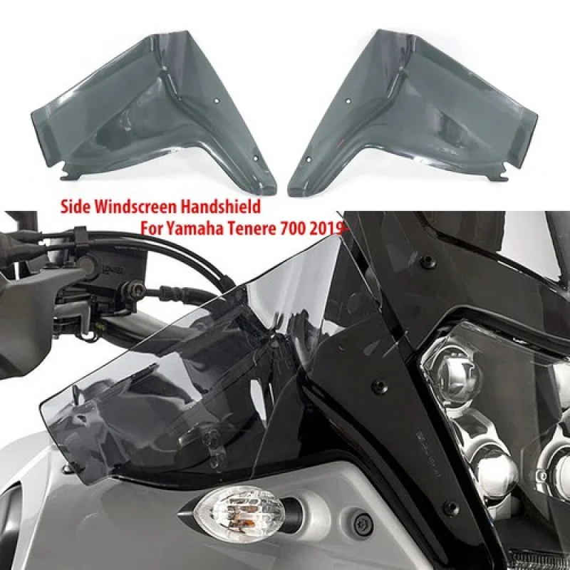 

Side Windscreen Handshield Wind Deflector Windshield For Yamaha Tenere 700 2019-
