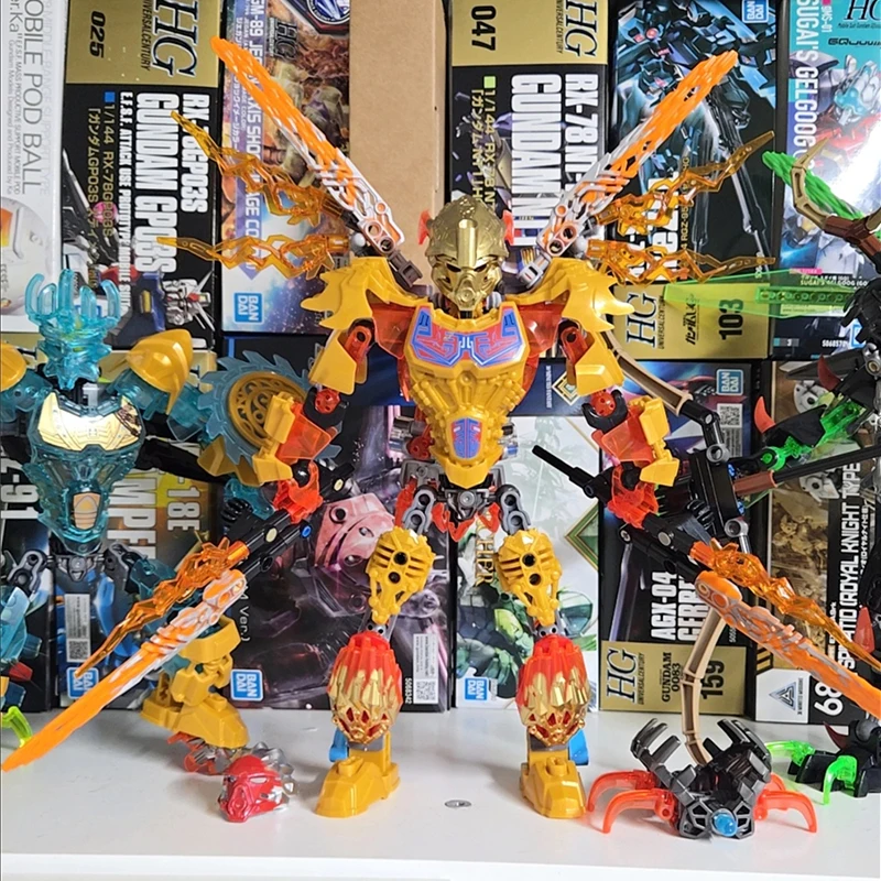 

Конструктор Bionicle Mask Maker 2026: Фигурки Экиму и Умарак, Монстры-воины, Игрушки-блоки для мальчиков, Подарки для детей