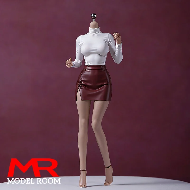 ANT T305 N306 1/12 Scale Female Seamless Body with Detachable Feet 14.5cm Pale Suntan Super Flexible Action Figure Body Model