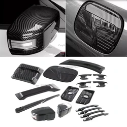 For Ssangyong Torres 2022-2024 Exterior Accessories Rearview Mirror Cover Trim Front Fog light Bezel Cover window switch cover