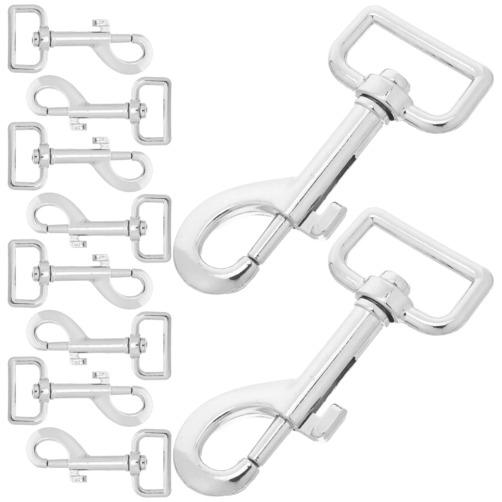 

10Pcs Bolt Leash Clips Heavy Duty Durable Pet Leash Snap Hooks Keychains Replacement Metal Clips Swivel Hooks