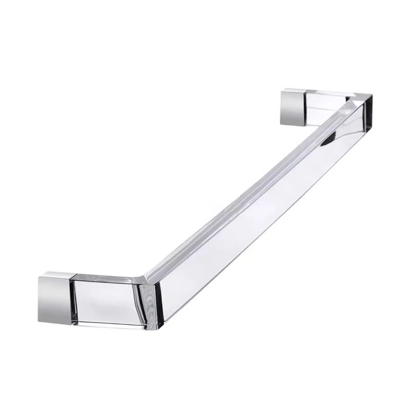 

Transparent towel rack Acrylic towel rack Bathroom toilet Modern minimalist
