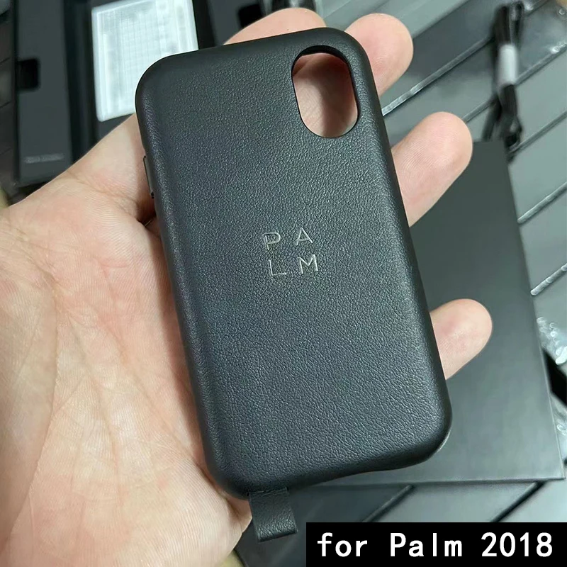 Promotion Original Leather Case for Palm 2018 Curry Signature Phone Cover Carcasa for Palm2018 Back Protective Funda Skin coque