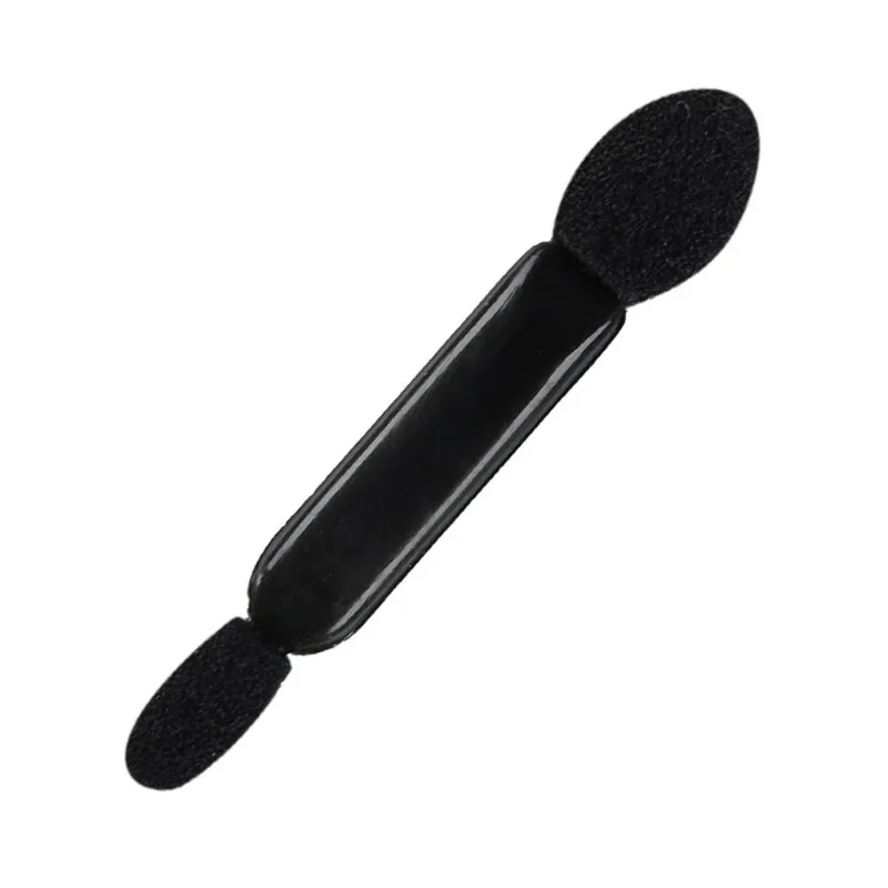 10pcs Portable Eyeshadow Brush Double-headed Black Eyeshadow Sponge Brush Eyeshadow Cosmetics Eye Shadow Make Up Supplies