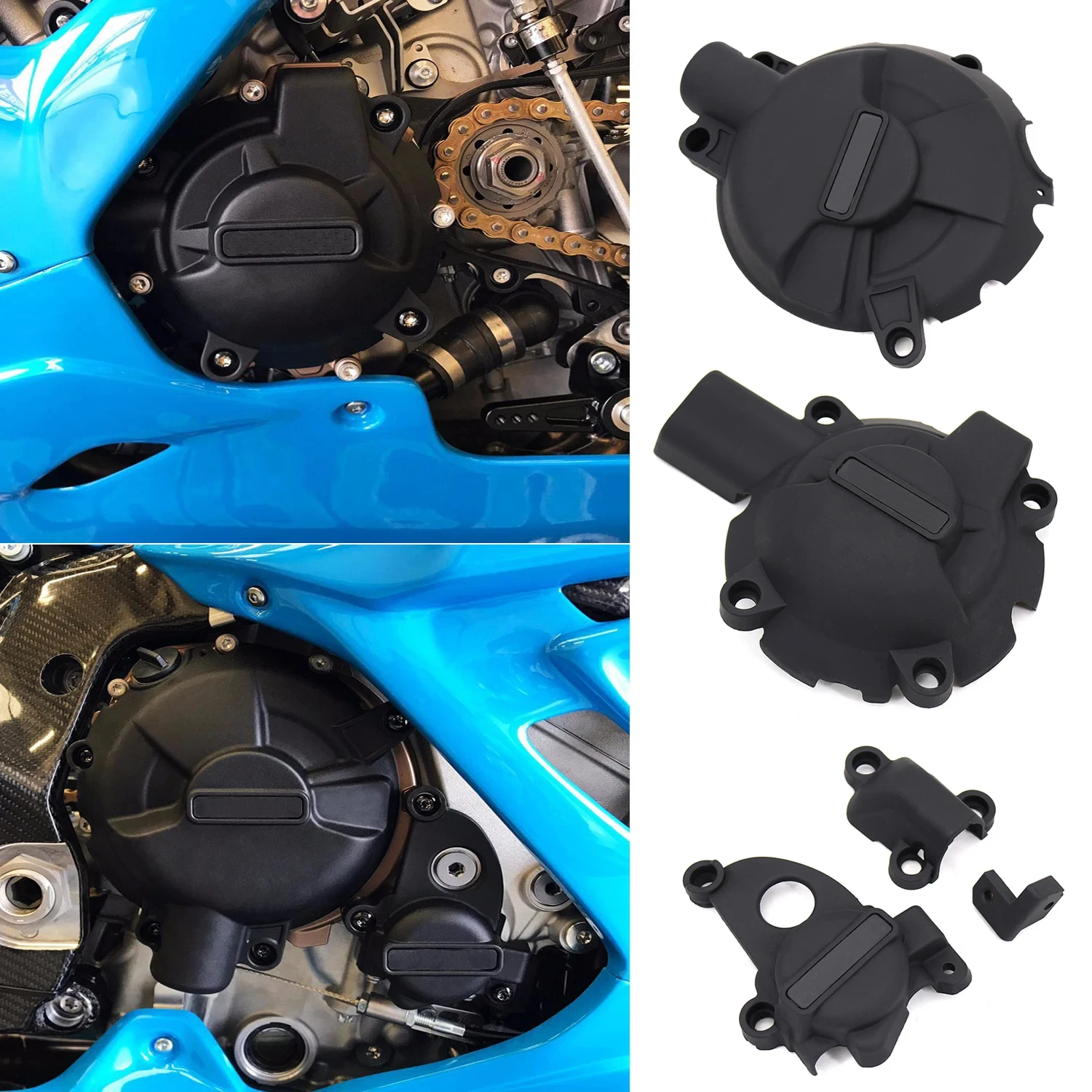 Obustronna modyfikacja pokrywy silnika do BMW S1000XR 2020 2021 S1000RR 2019 2020 2021 S1000 2021