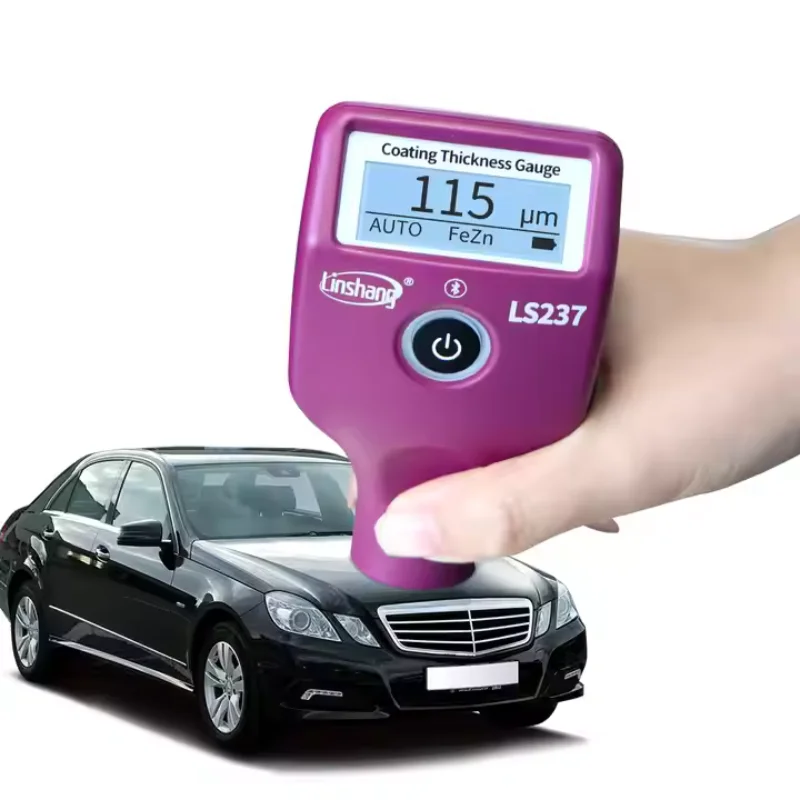 Hot Sale LS237 Rechargeable Coating Thickness Gauge Galvanized Layer Paint Thickness Gauge for Car