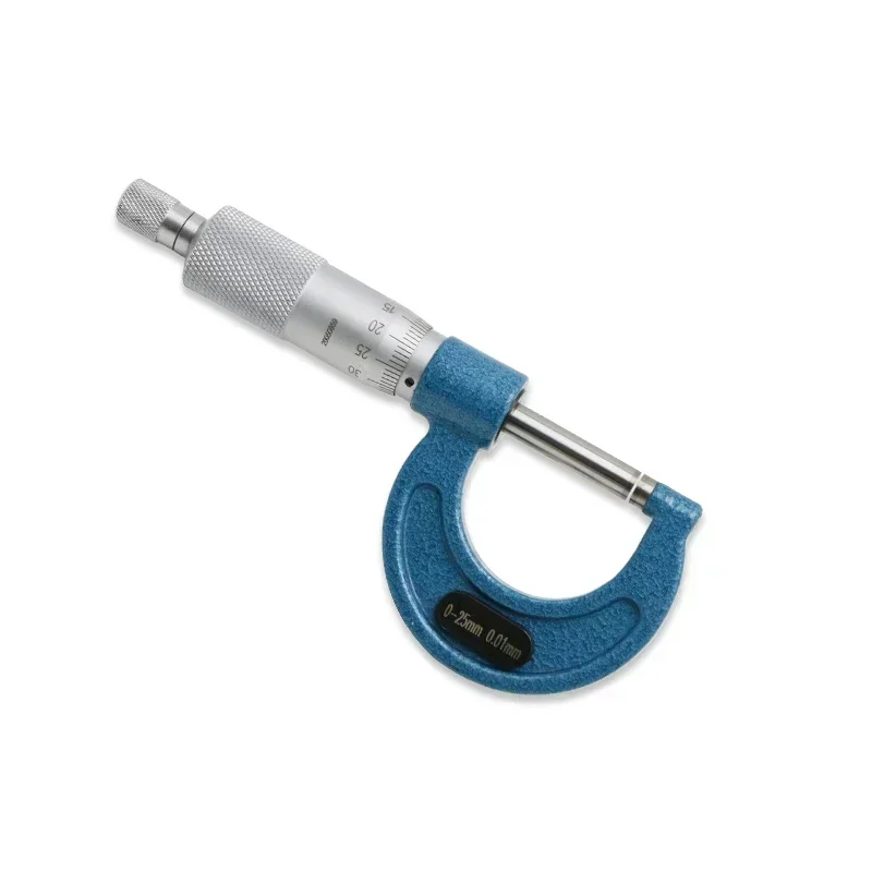 0-25mm High Accuracy Hardened Alloy Probe Outside Micrometer Gauge 0-25mm Micrometer Precision Measuring Tools