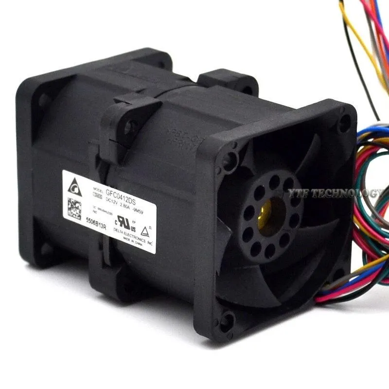 New GFC0412DS 33W 4056 2.8A 4CM 40mm dual motor scooter booster fan violence for Delta 40*40*56mm