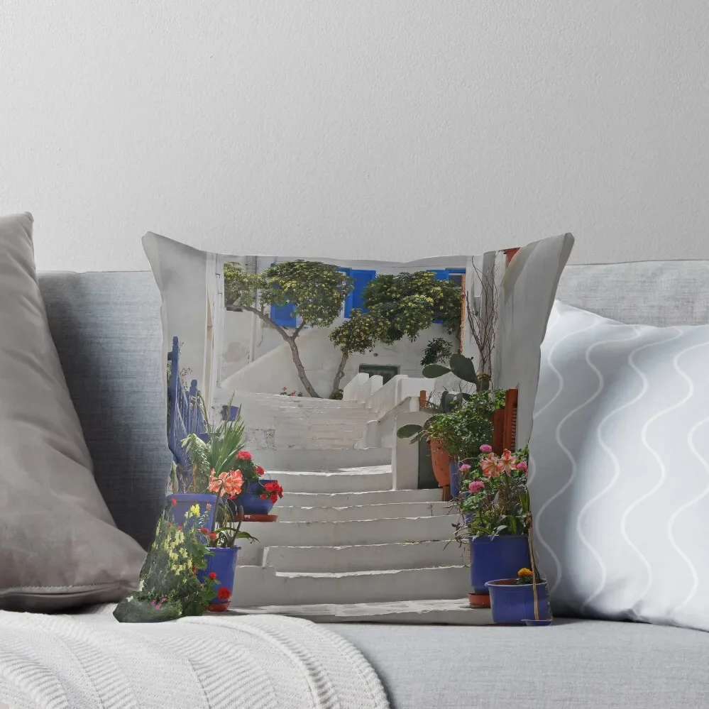 

Stairway, Naxos Throw Pillow sleeping pillows Covers For Sofas Custom Cushion Cushions For Sofa Pillow