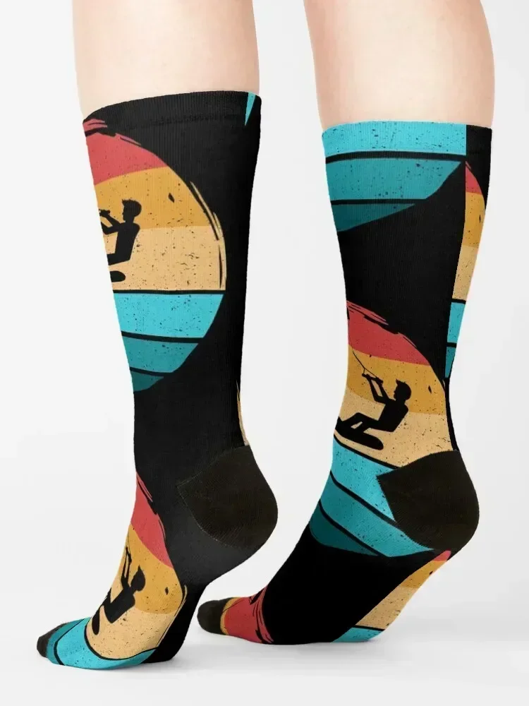 Kiteboarding الملونة الشراعي ركوب الأمواج الرياضات المائية هدية الجوارب الطابق هدية الكريسماس السنة الجديدة الرجال الجوارب الفاخرة العلامة التجارية النسائية