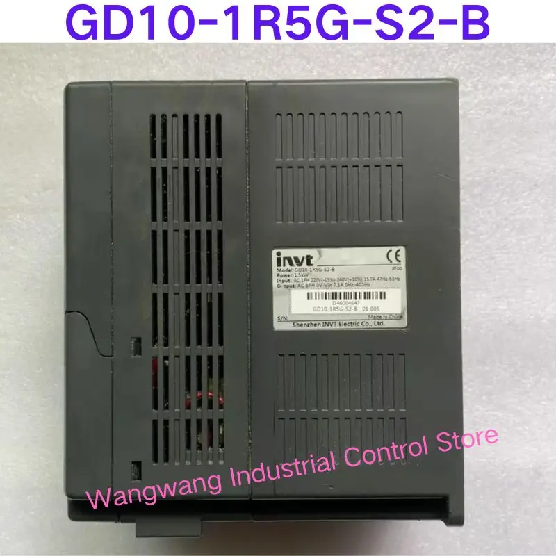 

Second-hand test OK , Variable frequency drive GD10-1R5G-S2-B 220V, 1.5kw