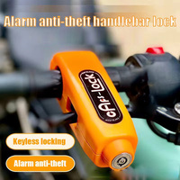 Electric vehicle handlebar lock Brake lock motorcycle handlebar anti-theft lock Scooter bicycle handlebar horn lock Accessories