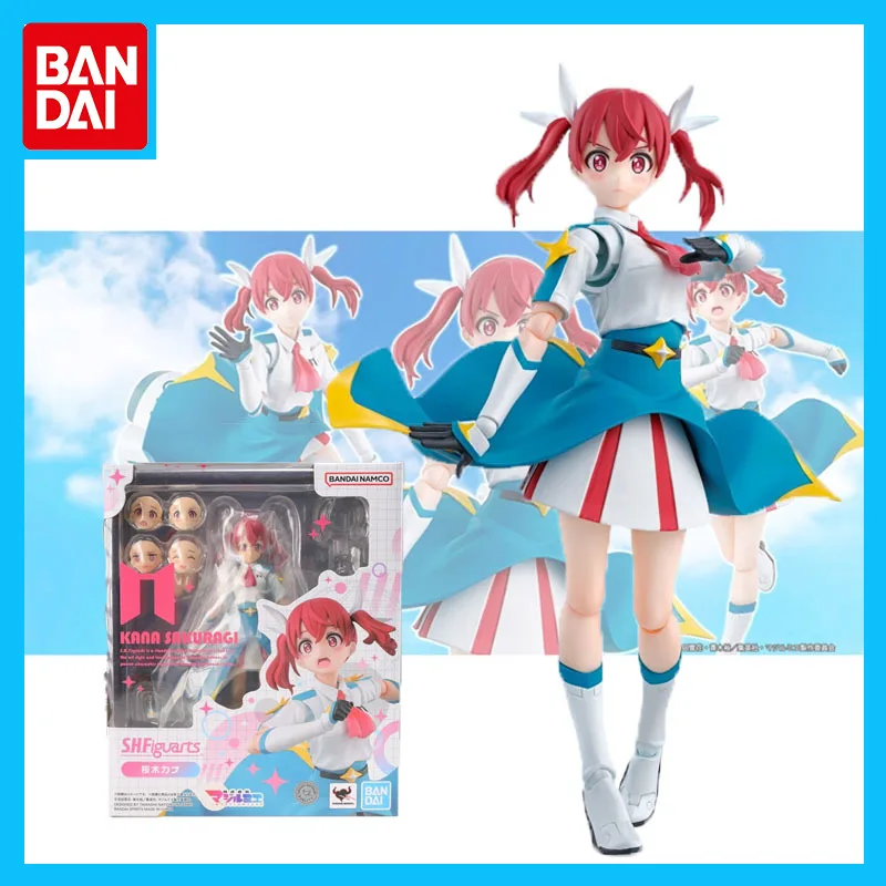 

Bandai Original Genuine S.H.Figuarts Mana Sakuragi Action Figure Toys for Boys Girls Gift Collectible Model Ornaments