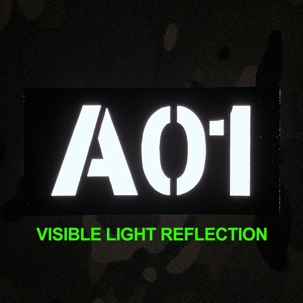 Personalizado laser de corte ir iff infravermelho reflexão remendo rádio sinal de chamada fitas de nome letras cinza moral táticas airsoft militar