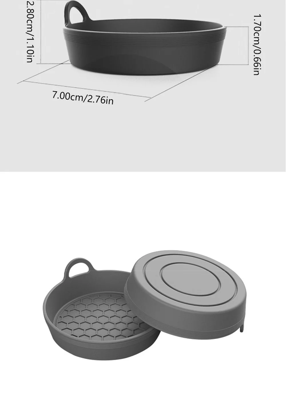 2Pcs Anti-Slip Untersetzer für Auto Stabile Food Grade Silikon Gel Trinken Halter Pad Universal Auto Tasse Halter untersetzer Stille Tasse Pad – Detail 8