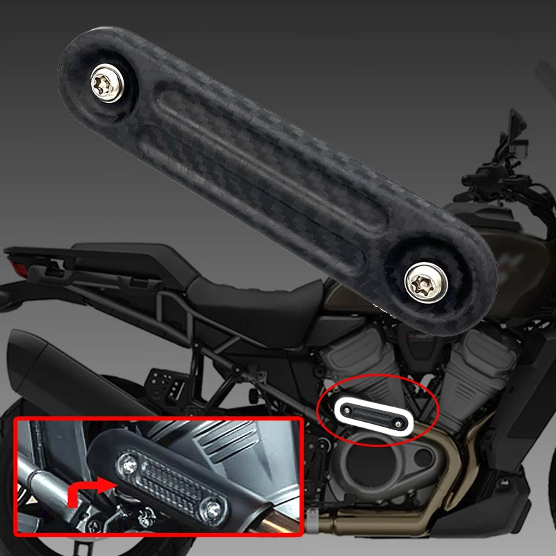 

Подходит для Harley-Pan Am 1250 PA1250s 2021 запасные аксессуары для мотоциклов зеркальная Обложка из углеродного волокна