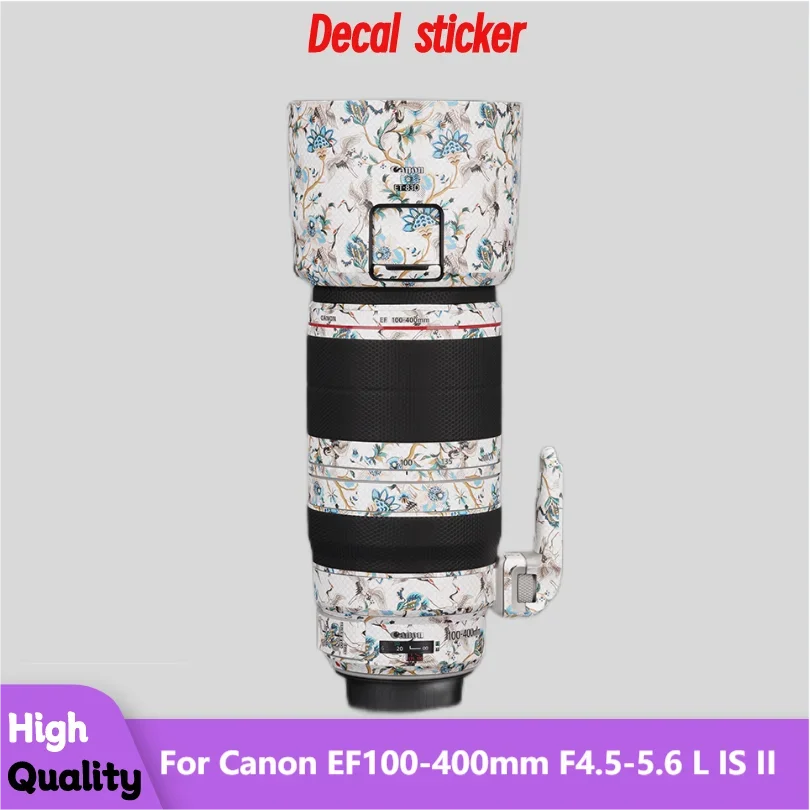 

For Canon EF100-400mm F4.5-5.6 L IS II Lens Body Sticker Protective Skin Decal Vinyl Wrap Film Anti-Scratch Protector Coat