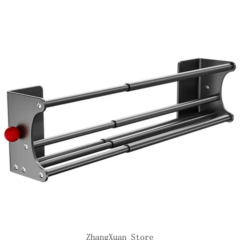 Space Efficient Shoe Hanger Foldable Space Saving Wall Mount Shoe Storage For Easy Storage Works As Towel Rack 3XUF