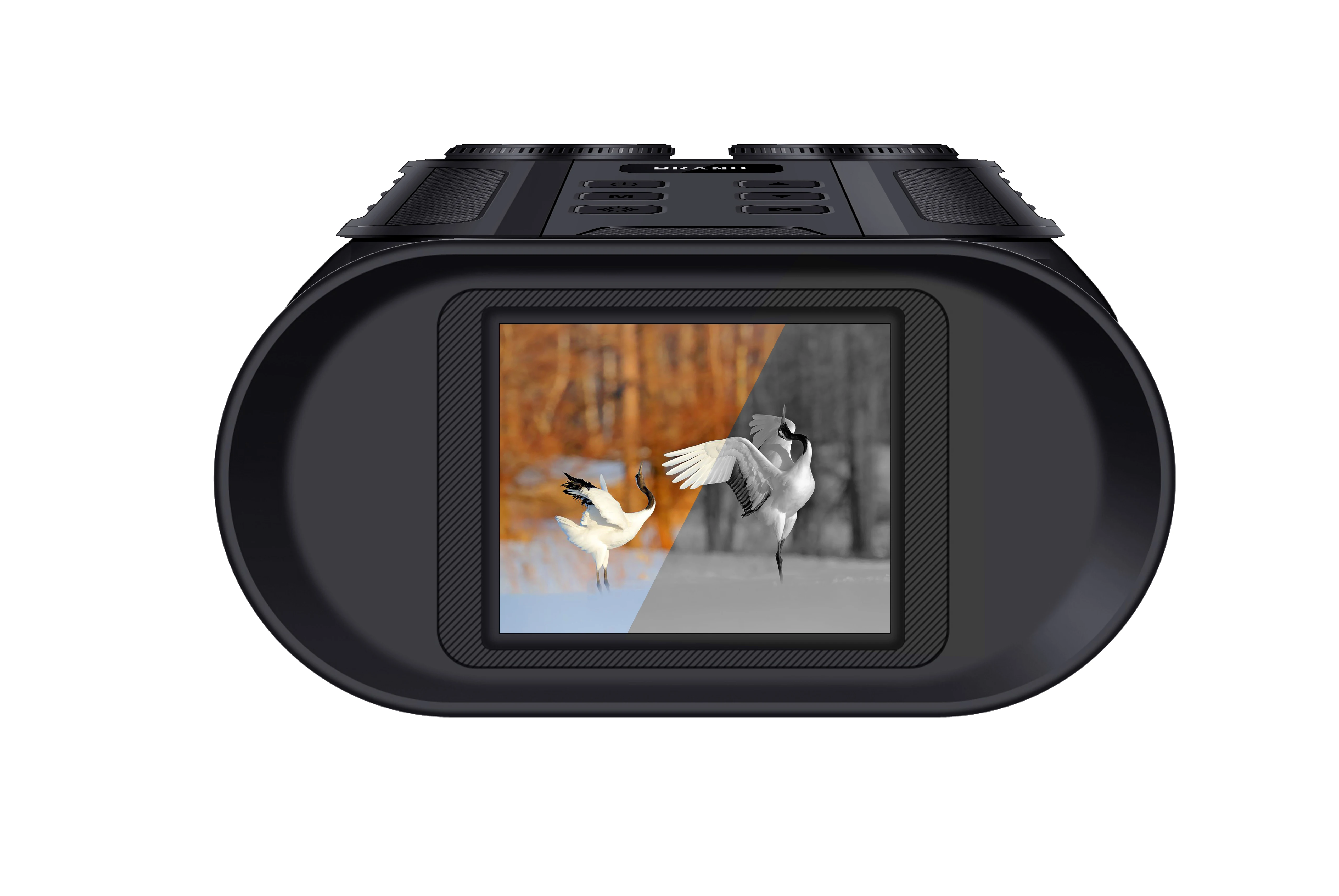 SPRITE GROUP 2.5K 30FPS PIR Motion Detection Wifi Function 8X Digital Zoom 10X Magnifying Lens Night Vision Binocular Camera