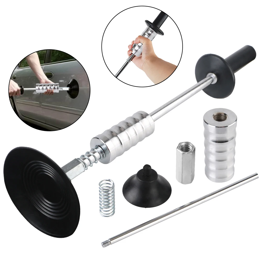 

Metal Rubber Car Body Repair Tool Dent Removal Tool Car Dent Remover Car Trucks Body Dent Repair