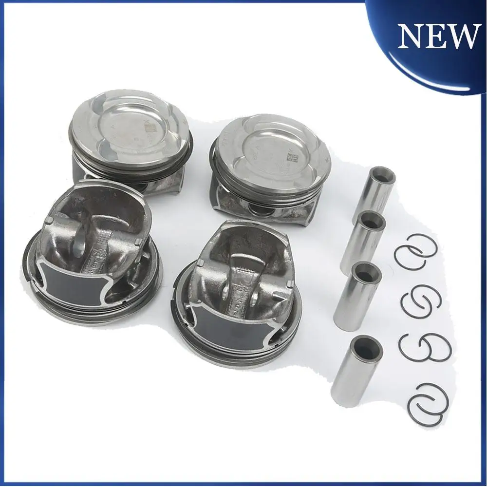 4pcs M270 M274 A2740301317 Φ83.00mm Pistons Rings Set STD For Mercedes Benz C160 C180 CGI E180 SLC180 W204 W205 1.6L L4 Turbo