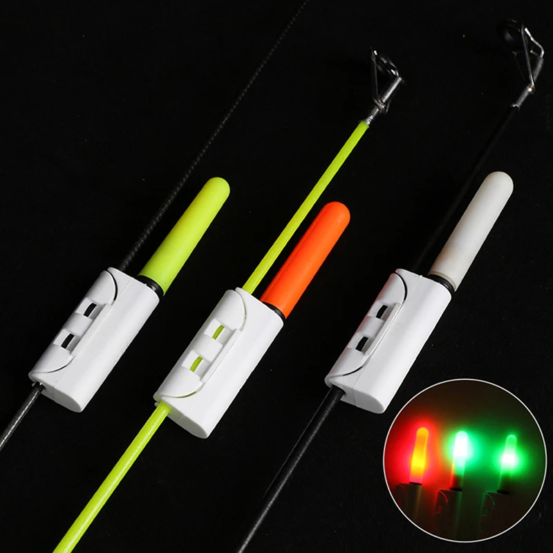 Fishing Electronic Rod Luminous Float Stick Light CR425 3.6V Lithium Battery LED Removable USB Charge Waterproof Night Tackle