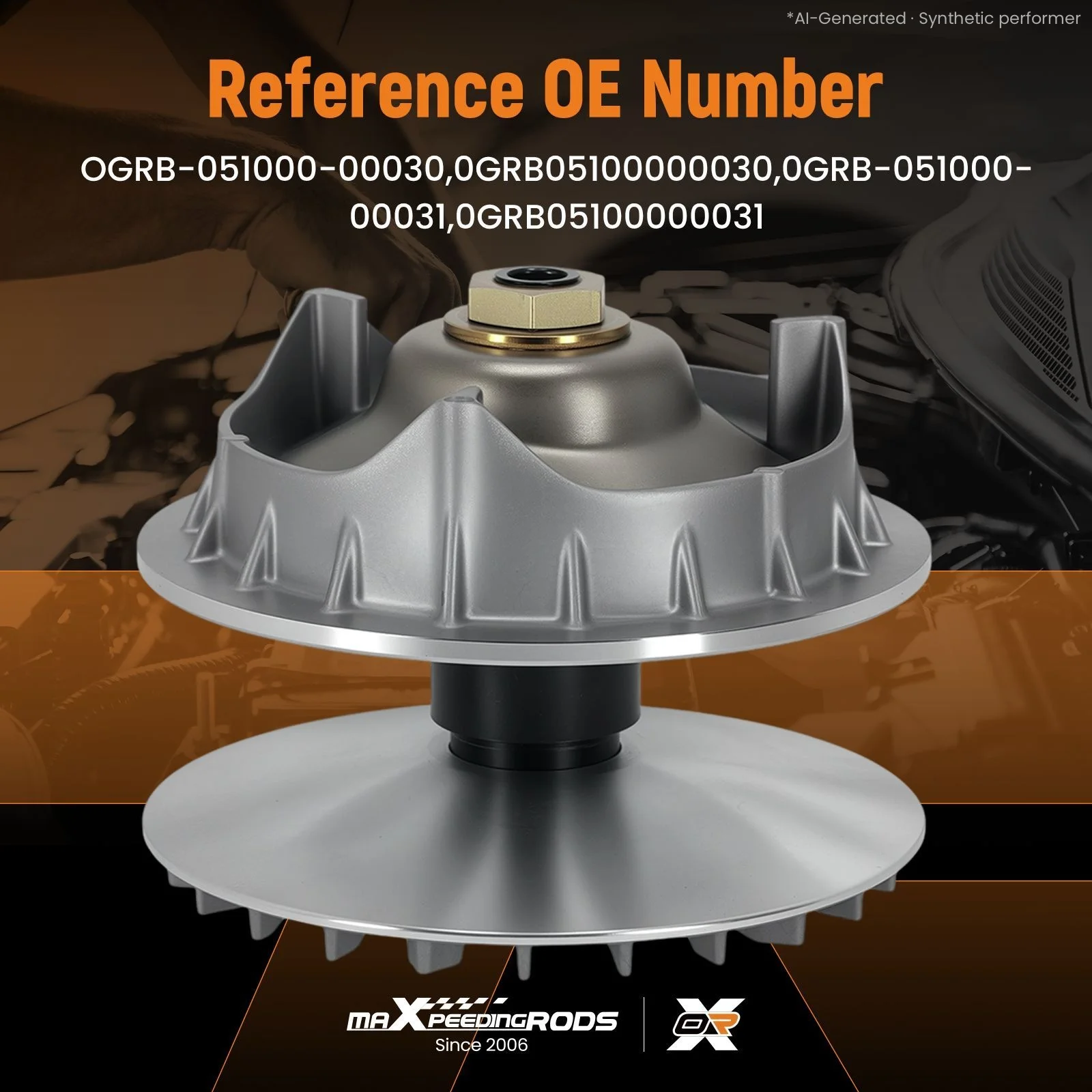 Primary Drive Pulley for CFMOTO CF400 450 500 550 600 191R 0GRB-051000-00030