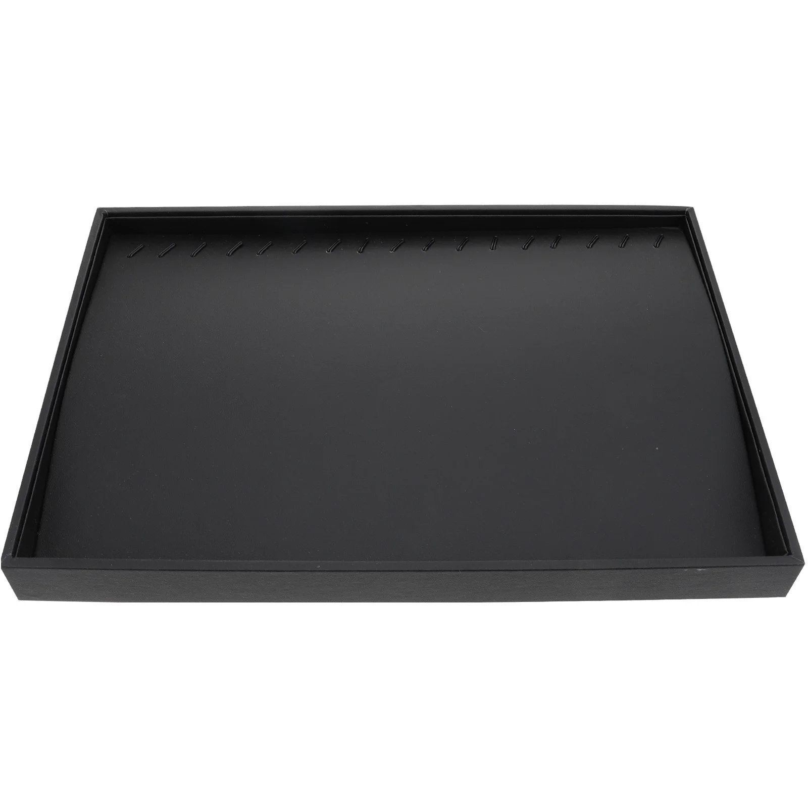 

PU Necklace Ring Jewelry Display Tray Organizer Stand Jewelry Display Holder for Home Retail Trade Shows