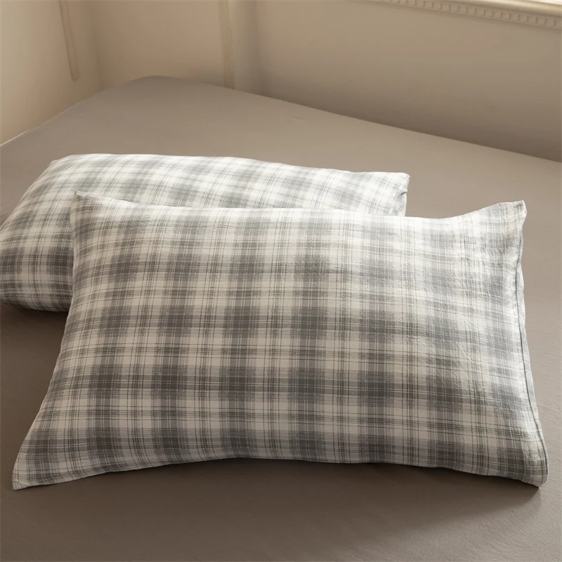 MissDeer Plaid Style Duvet Cover 150x200 Quilt Cover Home Bedding Queen Size Comforter Cover housse de couette